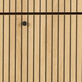 Actona Preklopna omarica za čevlje v hrastovem dekorju v naravni barvi 72x140x25 cm Albany – | Shoptok.si