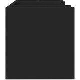  Organizator za stol crni 44 5 x 24 x 25 cm konstruirano drvo | shoptok.hr