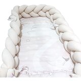SuperMami Ogradica pletenica velur 300x22 cm, ecru | shoptok.hr