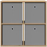 Kreveta s ladicama Umjetnički hrast 68,5 x 32 x 67 cm | shoptok.hr