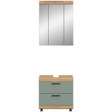 MID.YOU KOPALNICA žajbljevo zelena, hrast artisan | Shoptok.si