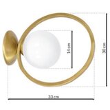  Zidna svetiljka VIENNA 1xE14/40W/230V zlatna | Eponuda.com