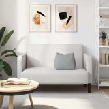  Jastuk za leđa Oblačnosiva 45 x 20 x 35 cm tkanina | shoptok.hr