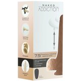 Addiction Naked Thrusting 7.5 - bežični vibrator za potiskivanje (19 cm) - prirodan Cijene