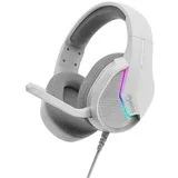 H8618 WH ŽIČNE SLUŠALKE RGB BELE BARVE