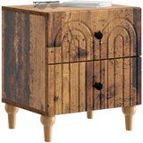  Noćni ormar s ladicama 2 pcs Staro drvo 43 x 34,5 x 48 cm | shoptok.hr