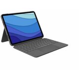 Logitech Combo Touch Detachable keyboard case with trackpad for iPad Pro 11-inch - Grey - UK( 920-010148) Cene'.'