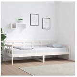  Dnevni ležaj bijeli 80 x 200 cm od masivne borovine | shoptok.hr