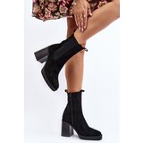 Boto Women's platform and heel ankle boots in beige Stelares | ePonuda.com