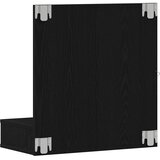  Ogledalo ormar Crni hrast 60 x 31,5 x 62 cm Konstruirano drvo | shoptok.hr