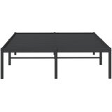 Metalni okvir za krevet crni 120 x 190 cm | shoptok.hr