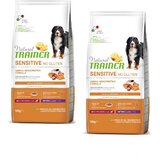 Natural Trainer Sensitive No Gluten Maturity Medium/Maxi - losos 2 x 12 kg | Shoptok.si