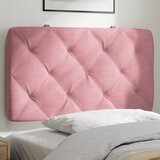  Jastuk za uzglavlje ružičasti 80 cm baršunasti | shoptok.hr