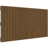  Stensko posteljno vzglavje medeno rjavo 127,5x3x60 cm borovina, (20738982) | Shoptok.si