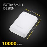 Intenso Prenosna baterija XS10000 10.000mAh Slim bela | Shoptok.si