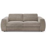Bobochic Paris Smeđe-siva sofa za spavanje/sklopiva od samta 240 cm Hugo – | shoptok.hr