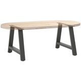  Noge za klub stolić A-oblika 2 kom antracit 60 x (42-43) cm čelik | shoptok.hr