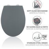 Wenko WC deska s počasnim zapiranjem 37 x 44,5 cm Ostuni – | Shoptok.si