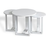 Hanah home Club set stolova, 3 dijela Mira White | Eponuda.ba
