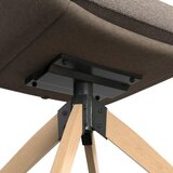 Bessagi Home Naslanjač Neelia, Rjava, Vrtljiv | Shoptok.si