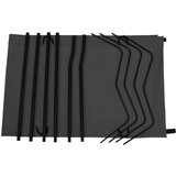  Za kampiranje 180 x 60 x 19 cm od tkanine i čelika crni | shoptok.hr