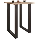 Mömax Barska Miza Xona, Barva Hrasta, Črna, 80x50cm | Shoptok.si