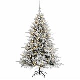  Umjetno božićno drvce s kuglicom 120 cm 150 LED lampica | shoptok.hr