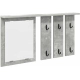  Vješalica za kapute na zidu Zidne Beton siva 85 x 10 x 45 cm | shoptok.hr