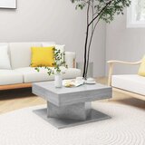  Stolić za kavu boja betona 57 x 57 x 30 cm konstruirano drvo | shoptok.hr