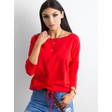 BASIC Feel Good Blouse-RV-BZ-4691.39P-red Cene