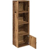  Regal za knjige boja starog drva 31x24x102 cm drveni | shoptok.hr