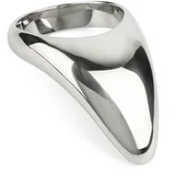 Teardrop C-Ring 50mm Silver