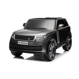 Land Rover 1 4x4 Licencirani Dečiji auto na akumulator sa kožnim sedištima i mekim gumama - Sivi ( DK-RR998 )