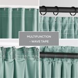 Restilo Svijetlo zelena zavjesa za djelomično zamračenje od samta 140x270 cm Pleat – | shoptok.hr