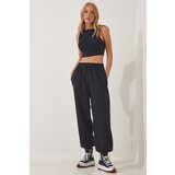  Women's Black Wide Jogging Sweatpants | Shoptok.si