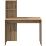  Radni stol od hrasta Hrast MDF s hrastovim furnirom Srednji | shoptok.hr
