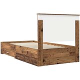  Okvir za krevet Staro drvo 100 x 200 cm Konstruirano drvo | shoptok.hr