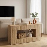  Konzolna stolica Prugasti Sonoma hrast 101 x 29 x 74 cm | shoptok.hr