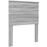  Uzglavlje s uzglavljem Siva Sonoma 80 cm Konstruirano drvo | shoptok.hr