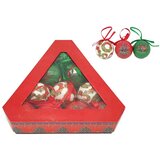  novogodišnje kugle 4.5cm u ukrasnoj kutiji set 10/1 | Eponuda.com