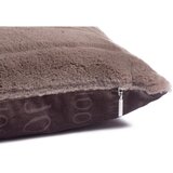 Joop! KRZNENA PREVLEKA ZA BLAZINO Glam 45/45 cm rjava, umazano rjava, fango | Shoptok.si