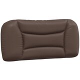Maison Chic posteljno vzglavje - vzglavna omarica - vzglavna stranica rjava 80 cm umetno usnje, (21704196) | Shoptok.si