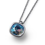 Oliver Weber ženski Royal Simple Light Sapphire Shimmer Lančić Sa Plavim Swarovski Kristalnim Priveskom | ePonuda.com