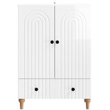  Kreveta s ladicama Bijela visokog sjaja 66 x 34,5 x 95 cm | Eponuda.ba