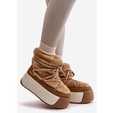 Big Star Leather Women's Snow Boots On Thick Sole With Fur Big Star | shoptok.hr