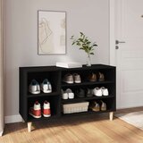 Ormarić za cipele crni 102 x 36 x 60 cm od konstruiranog drva Cijene