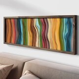WALLXPERT LAC151-120 Multicolor Decorative Framed MDF Painting | Eponuda.com