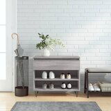  The Living Store Omarica za čevlje siva sonoma 70x36x60 cm inženirski les - Omarica Za Čevlje, (21444028) Cene