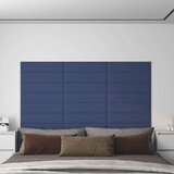 vidaXL Stenski paneli 12 kosov modri 60x15 cm blago 1,08 m² Cene
