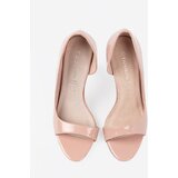 GOODIN Lacquered open toe heels | shoptok.hr